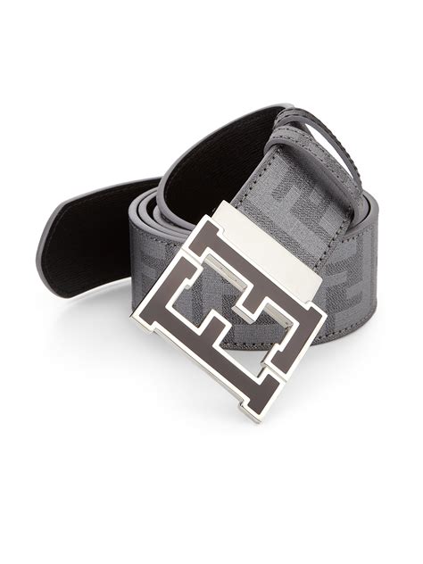 fendi mens silver bracelet|men fendi belts for sale.